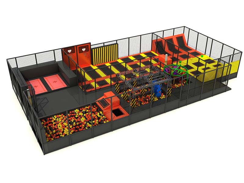 New model indoor amusement trampoline equipment manufacturer