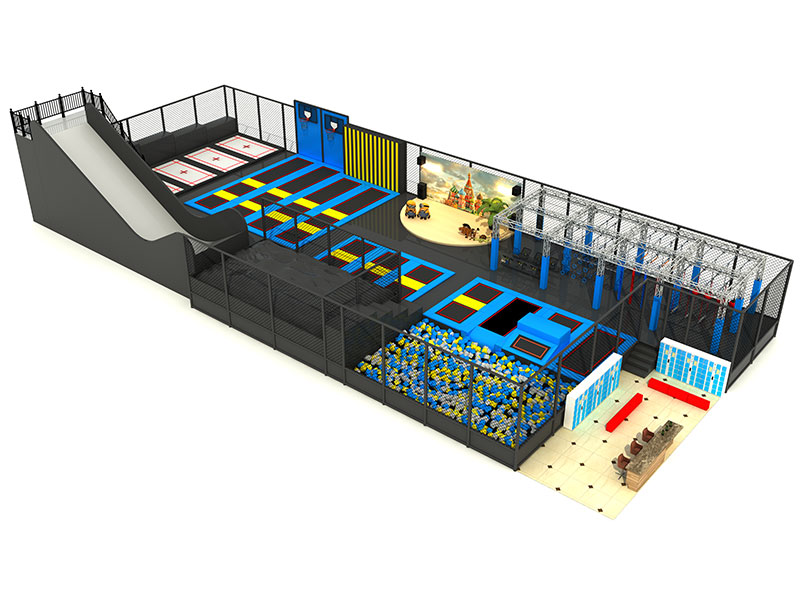 1000㎡ indoor playground trampoline equipment manufacturer