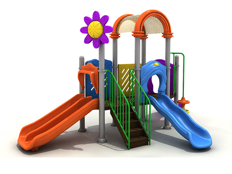 New model children nursery outdoor amusement slide equipment price